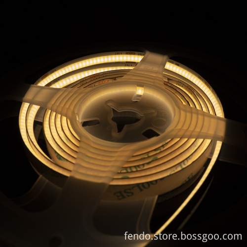 4mm Slim DC 5V 12V 24V 480 LEDs COB Strip LED Lights for Decor